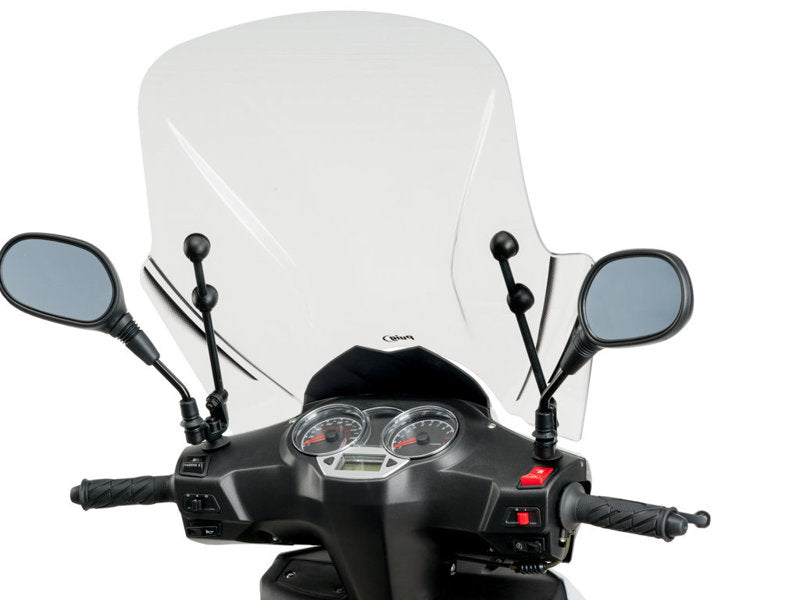 Puig TX Screen In Clear for Keeway Logik 125 4T LC (18-20)