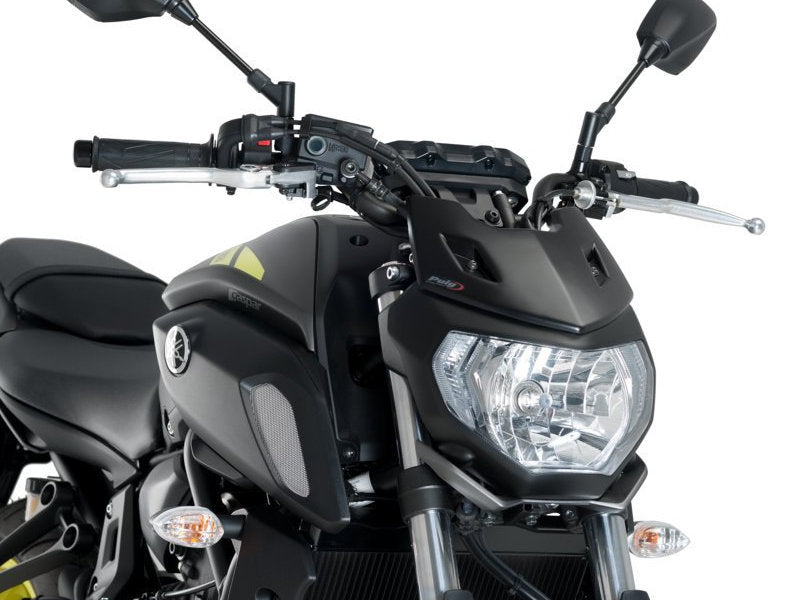 Puig New Generation Sport Screen In Matt Black for Yamaha MT-07 (18-20)
