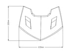 Puig New Generation Sport Screen In Matt Black for Yamaha MT-07 (18-20)