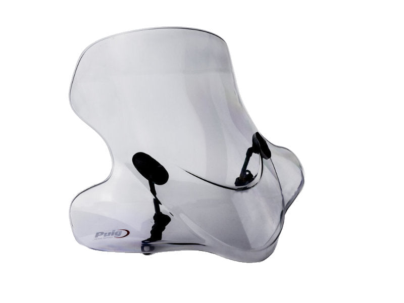 Puig City Touring Screen In Light Smoke for Piaggio Typhoon 125 (10-23)