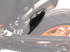 Puig Rear Mudguard Extender In Matt Black for KTM 390 Duke (17-23)
