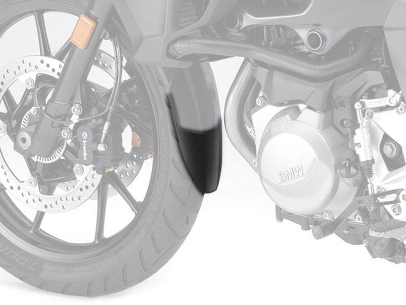 Puig Front Mudguard Extender In Black for BMW F800 GS (24-25)