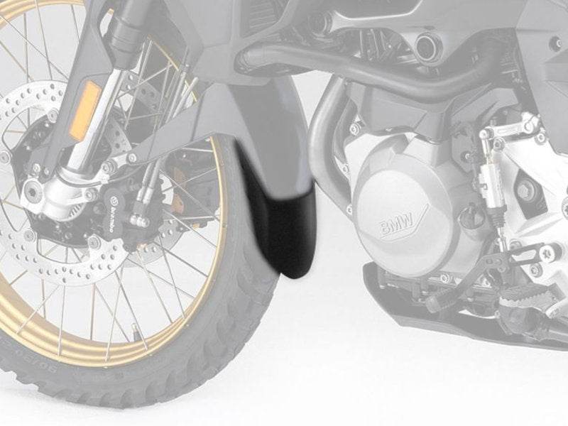 Puig Front Mudguard Extender In Black for BMW F900 GS (24-25)