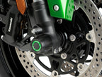 Puig Front Fork Protector In Black for Kawasaki Ninja 7 Hybrid (24-25)