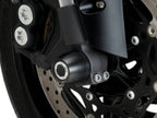 Puig Front Fork Protector In Black for Yamaha YZF R6 Race (22-24)