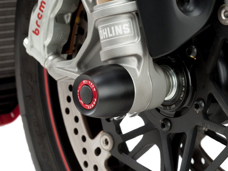 Puig Front Fork Protector In Black for Kawasaki H2 SX SE (22-25)