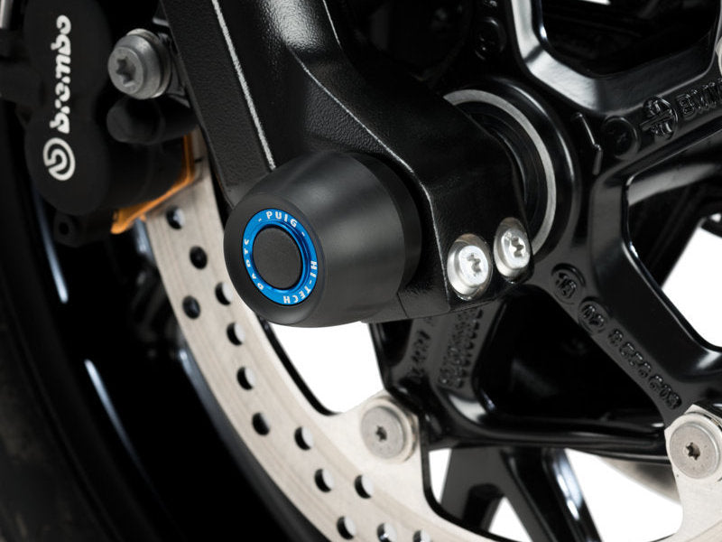 Puig Front Fork Protector In Black for BMW F750 GS (18-24)
