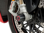 Puig Front Fork Protector In Black for Ducati Streetfighter V4S (20-25)