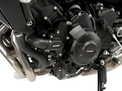 Puig Engine Cover In Black for Yamaha MT-09 Sport Tracker (13-16)