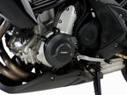 Puig Engine Cover In Black for Kawasaki ER6-N (06-16)
