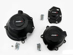 Puig Engine Cover In Black for Kawasaki Z900 SE (22-24)
