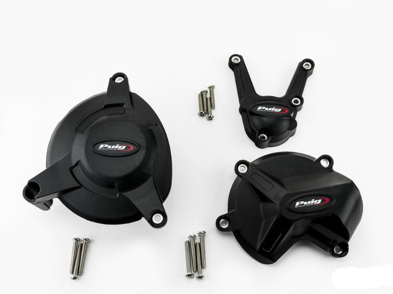 Puig Engine Cover In Black for BMW S1000 RR (17-18)
