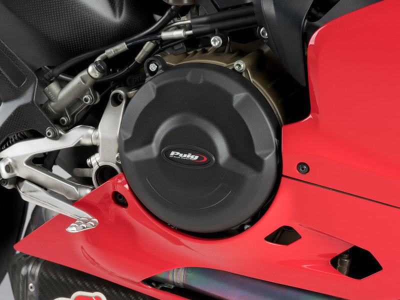 Puig Engine Cover In Black for Ducati 1299 Panigale (15-17)