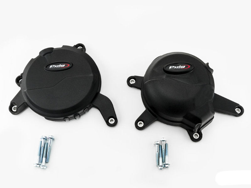 Puig Engine Cover In Black for KTM 390 Duke (14-15)