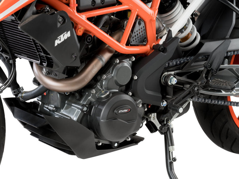 Puig Engine Cover In Black for KTM 390 Duke (16-19)