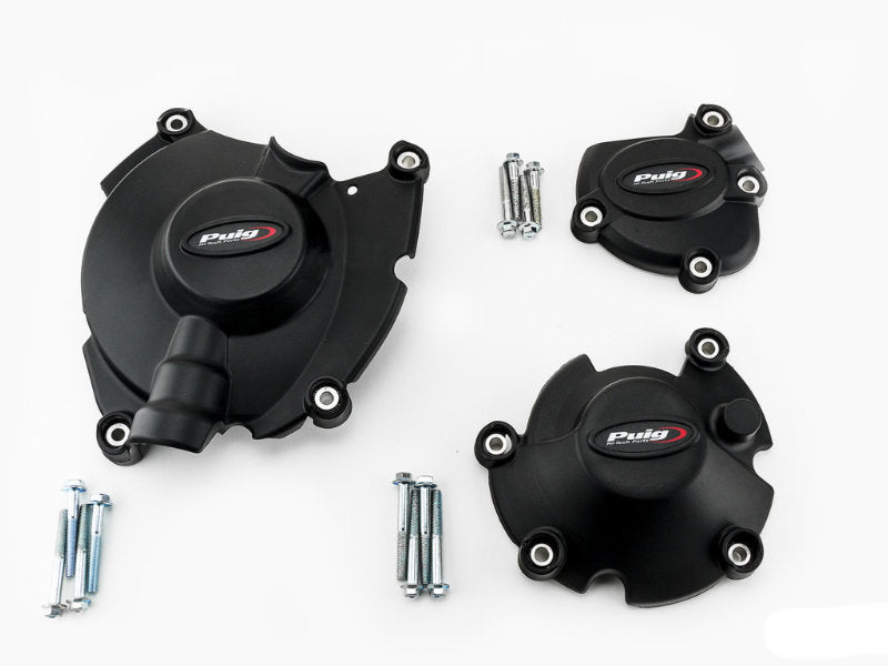 Puig Engine Cover In Black for Yamaha MT-10 (16-21)