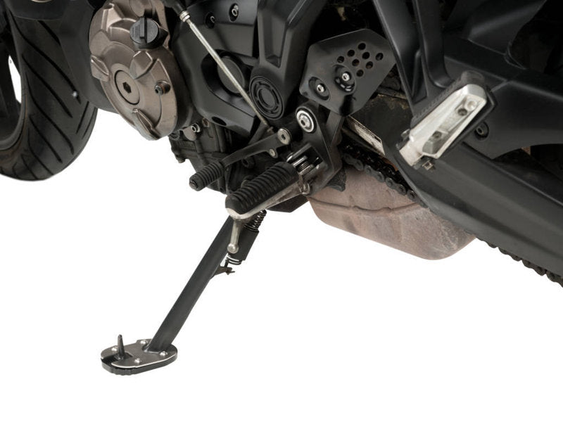 Puig Kickstand Extension Pad In Black for Yamaha MT-07 Tracer (16-17)