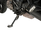 Puig Kickstand Extension Pad In Black for Yamaha Tracer 7 GT (21-25)