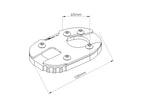 Puig Kickstand Extension Pad In Black for Yamaha MT-07 ABS (14-16)