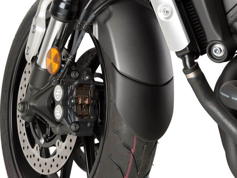 Puig Front Mudguard Extender In Black for Yamaha XSR 125 (21-25)