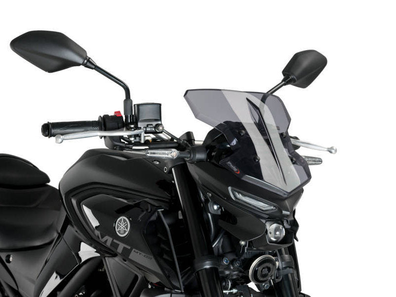 Puig New Generation Sport Screen In Clear for Yamaha MT-03 (20-25)