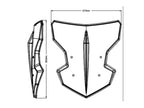 Puig New Generation Sport Screen In Clear for Yamaha MT-03 (20-25)