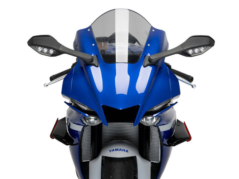 Puig Sport Downforce Spoilers In Black for Yamaha YZF R1 Race (24)