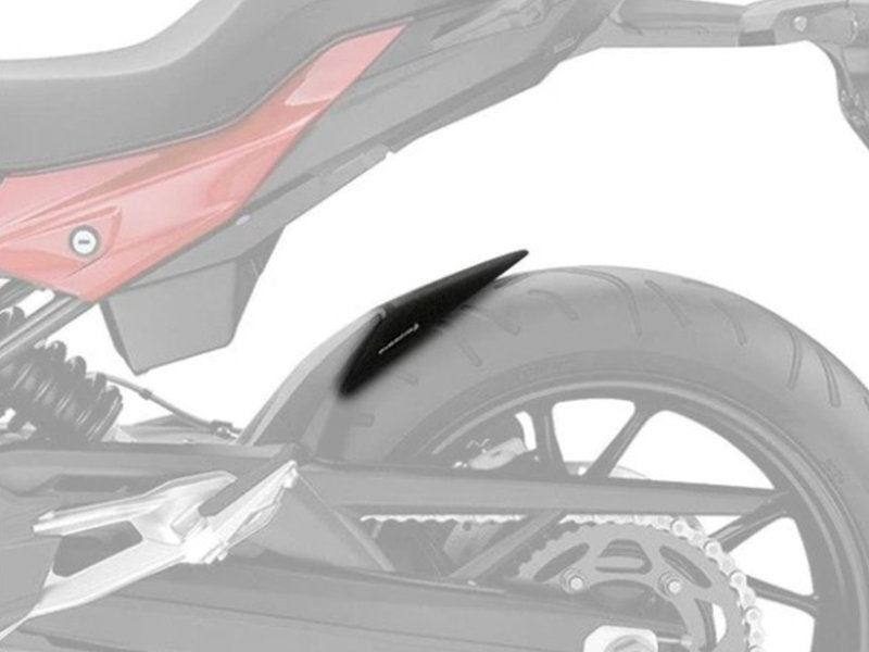 Puig Rear Mudguard Extender In Matt Black for BMW F900 R (20-25)