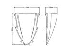 Puig Z-Racing Screen In Clear for Honda CBR1000RR-R Fireblade (20-25)