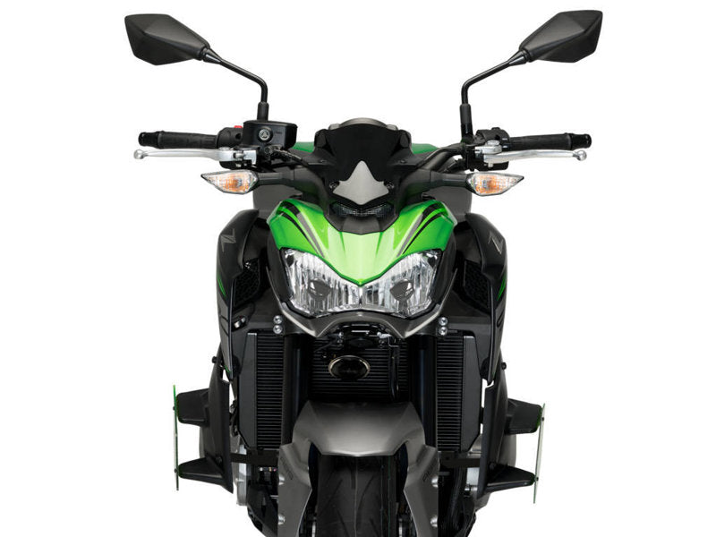 Puig Naked Downforce Spoilers In Black for Kawasaki Z900 (17-19)