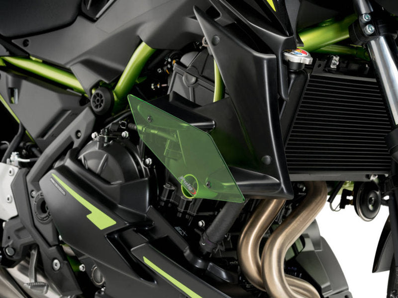 Puig Naked Downforce Spoilers for Kawasaki Z650 (20-25)