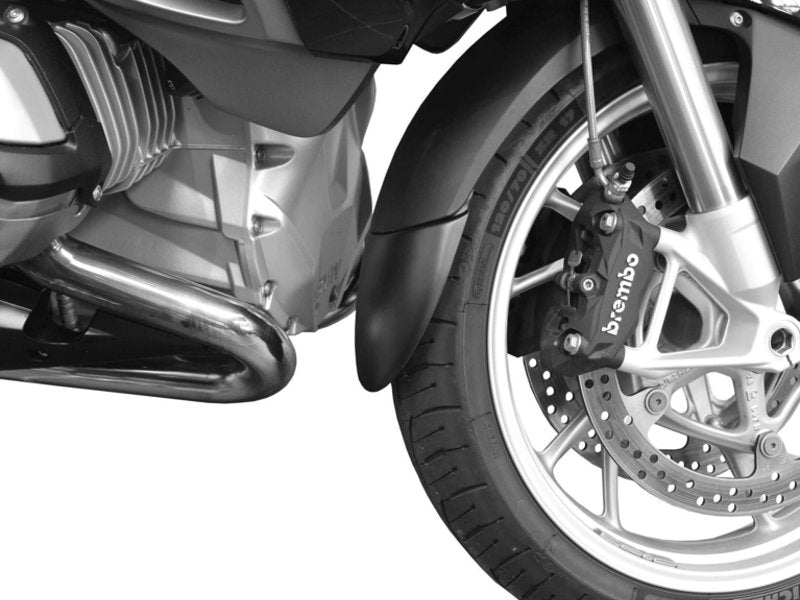 Puig Front Mudguard Extender In Black for BMW R1250 RT (18-20)