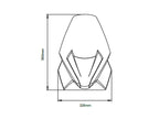 Puig New Generation Sport Screen In Clear for BMW F900 R (20-25)