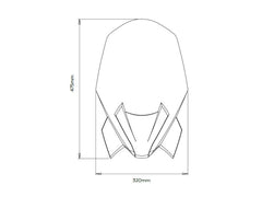 Puig New Generation Touring Screen for BMW F900 R (20-24)