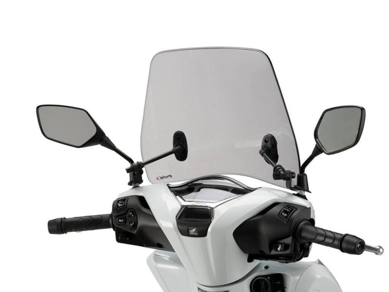 Puig Traffic Screen In Clear for Honda Scoopy SH 350i (21-23)