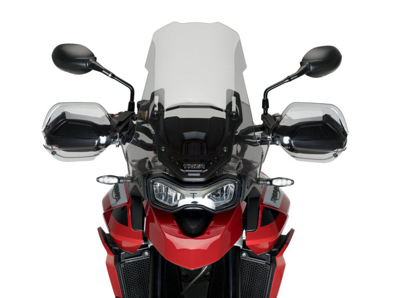 Puig Handguard Extensions In Clear for Triumph Tiger 900 GT Low (20-23)