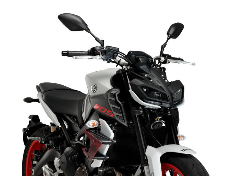 Puig Naked Downforce Spoilers In Black for Yamaha MT-09 (17-20)