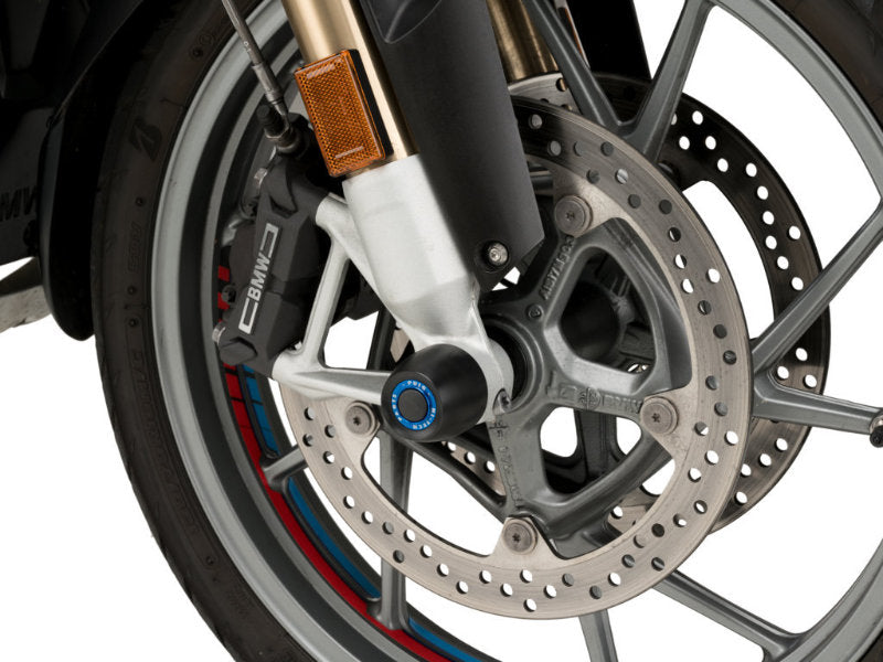 Puig Front Fork Protector In Black for Triumph Tiger 900 (20-23)