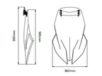 Puig Touring Screen With Extender In Light Smoke for BMW F900 XR (20-25)