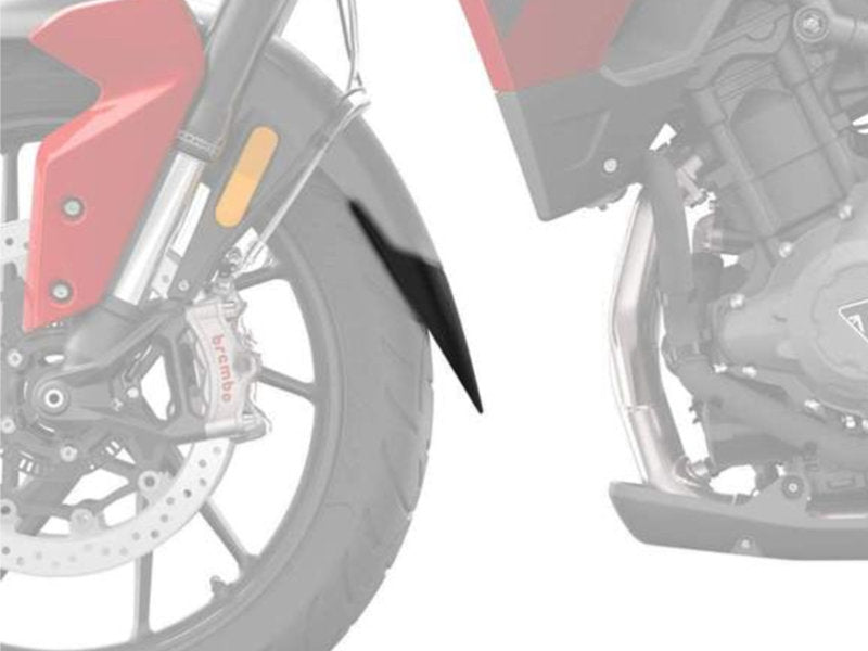 Puig Front Mudguard Extender In Black for Triumph Tiger 900 GT Aragon (23)