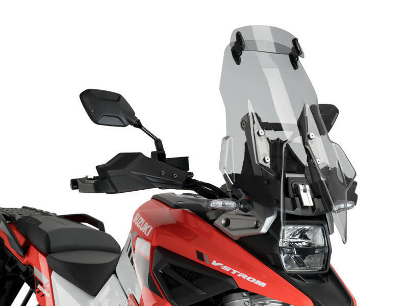 Puig Touring Screen With Extender In Light Smoke for Suzuki V-Strom 1050 XT (20-23)