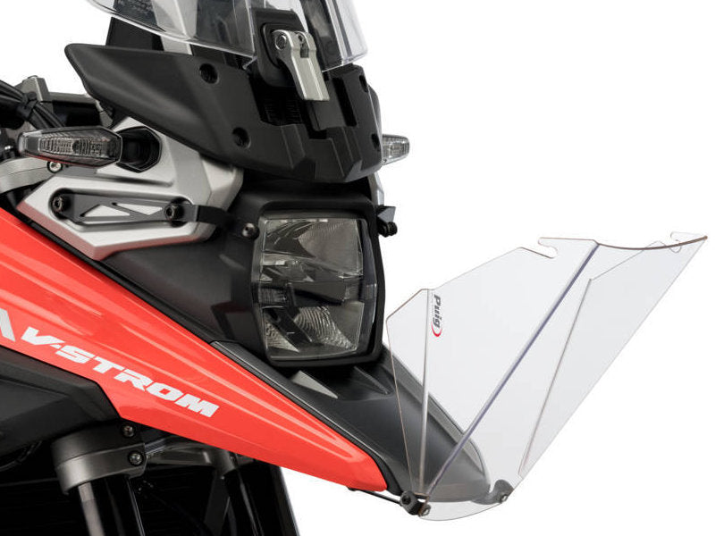 Puig Headlight Protector In Clear for Suzuki V-Strom 1050 (20-25)