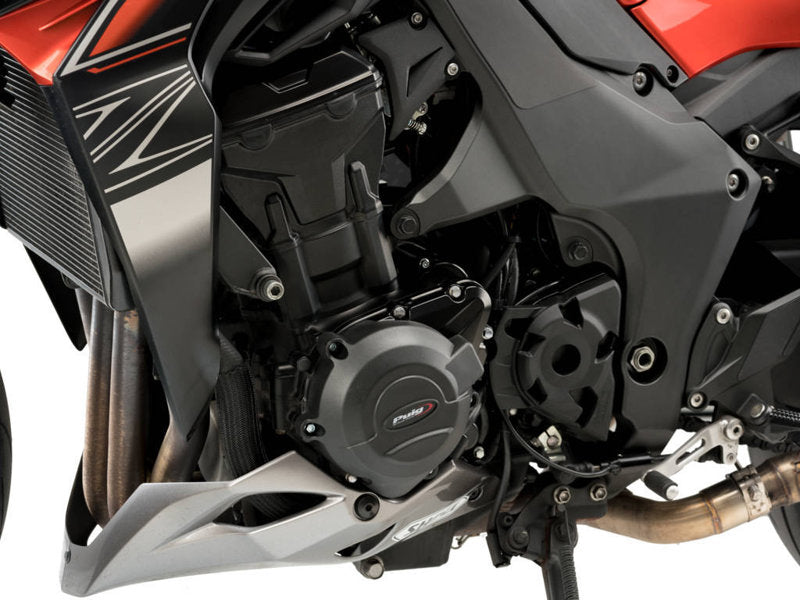 Puig Engine Cover In Black for Kawasaki Z1000 SE (14-16)