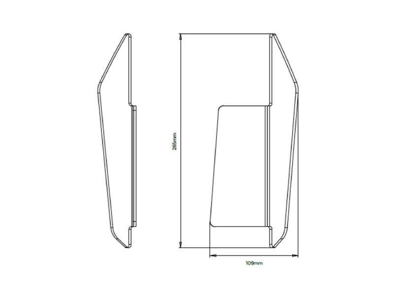 Puig Upper Wind Deflectors In Clear for BMW F900 XR (20-25)