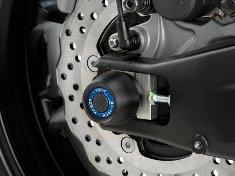 Puig Swing Arm Protector In Black for Yamaha Tracer 700 GT (20)