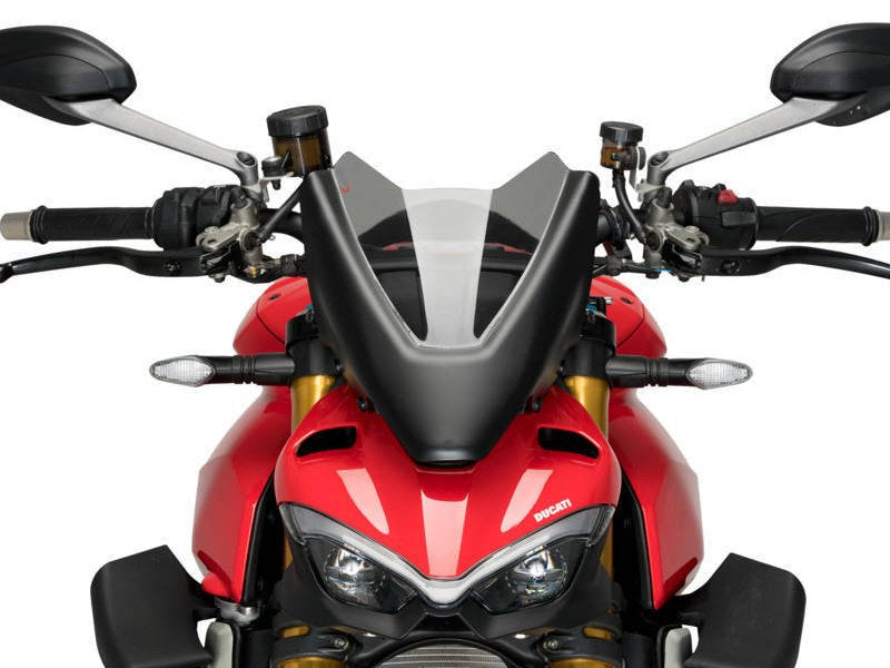 Puig New Generation Sport Screen In Clear for Ducati Streetfighter V4S (20-25)
