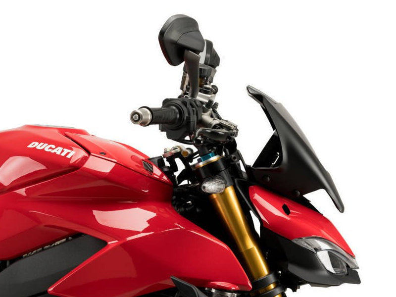 Puig New Generation Sport Screen In Clear for Ducati Streetfighter V4S (20-25)