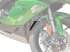 Puig Front Mudguard Extender In Black for Kawasaki Ninja 1100 SX (25)