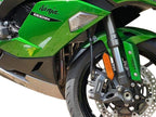 Puig Front Mudguard Extender In Black for Kawasaki Z H2 (20-22)