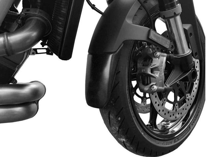 Puig Front Mudguard Extender In Black for KTM 1290 Super Duke R (20-24)